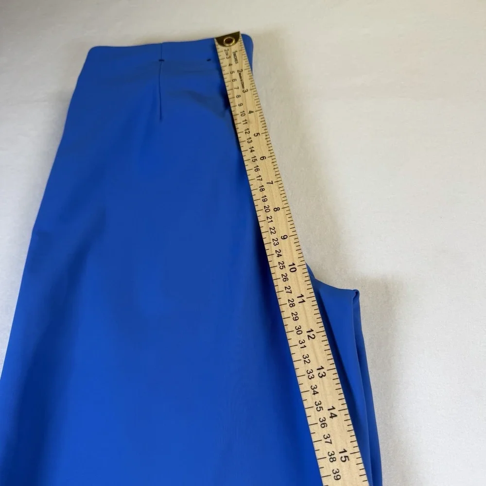 blue Atelier wide leg cropped pants featuring a high waist - Picture 5 of 8